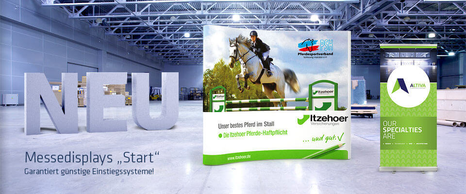 Unsere Neuen RollUp & PopUp Displays