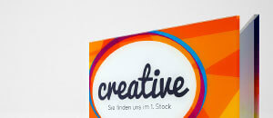 Plattendruck inkl Druck Schilder Schild Werbeplatten Reklame Werbung Alu Acryl