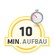 10 Min. Aufbauzeit